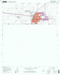 preview thumbnail of historical topo map of Douglas, AZ in 1958