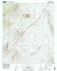 Download a high-resolution, GPS-compatible USGS topo map for Dragoon, AZ (2002 edition)