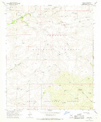 Download a high-resolution, GPS-compatible USGS topo map for Dugas, AZ (1968 edition)