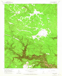Download a high-resolution, GPS-compatible USGS topo map for Dutton Hill, AZ (1965 edition)