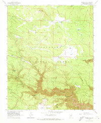Download a high-resolution, GPS-compatible USGS topo map for Dutton Hill, AZ (1973 edition)