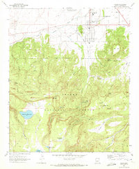 Download a high-resolution, GPS-compatible USGS topo map for Eagar, AZ (1972 edition)