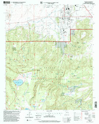 Download a high-resolution, GPS-compatible USGS topo map for Eagar, AZ (2000 edition)