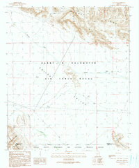 Download a high-resolution, GPS-compatible USGS topo map for East Pass, AZ (1990 edition)