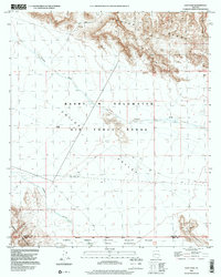 Download a high-resolution, GPS-compatible USGS topo map for East Pass, AZ (2000 edition)