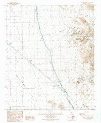 Download a high-resolution, GPS-compatible USGS topo map for East of Utting, AZ (1990 edition)