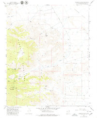 Download a high-resolution, GPS-compatible USGS topo map for Elements Canyon, AZ (1979 edition)