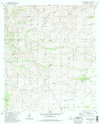 Download a high-resolution, GPS-compatible USGS topo map for Empire Ranch, AZ (1986 edition)