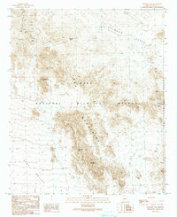 Download a high-resolution, GPS-compatible USGS topo map for Engesser Pass, AZ (1990 edition)