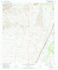 Download a high-resolution, GPS-compatible USGS topo map for Esperanza Mill, AZ (1981 edition)