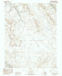 Download a high-resolution, GPS-compatible USGS topo map for Face Canyon, AZ (1986 edition)