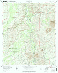 Download a high-resolution, GPS-compatible USGS topo map for Fairbank, AZ (1979 edition)