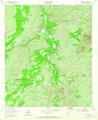 Download a high-resolution, GPS-compatible USGS topo map for Fairbank, AZ (1965 edition)