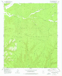 Download a high-resolution, GPS-compatible USGS topo map for Faught Ridge, AZ (1978 edition)