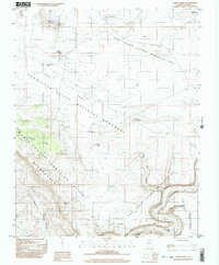 preview thumbnail of historical topo map of Coconino County, AZ in 1997