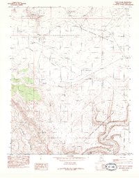 Download a high-resolution, GPS-compatible USGS topo map for Ferry Swale, AZ (1985 edition)