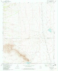 preview thumbnail of historical topo map of Cochise County, AZ in 1979