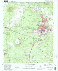 Download a high-resolution, GPS-compatible USGS topo map for Flagstaff West, AZ (1983 edition)