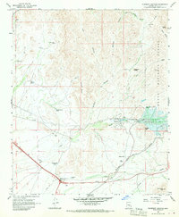 Download a high-resolution, GPS-compatible USGS topo map for Florence Junction, AZ (1970 edition)
