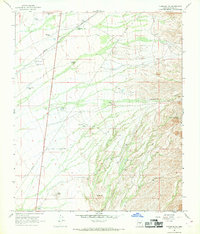 preview thumbnail of historical topo map of Pinal County, AZ in 1966