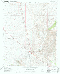 Download a high-resolution, GPS-compatible USGS topo map for Flores, AZ (1980 edition)
