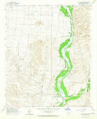 Download a high-resolution, GPS-compatible USGS topo map for Fort McDowell, AZ (1965 edition)