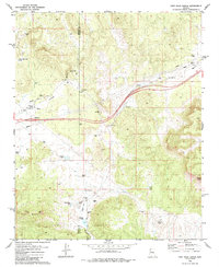 Download a high-resolution, GPS-compatible USGS topo map for Fort Rock Ranch, AZ (1980 edition)