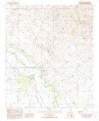 Download a high-resolution, GPS-compatible USGS topo map for Fort Thomas, AZ (1990 edition)