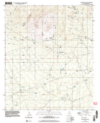 Download a high-resolution, GPS-compatible USGS topo map for Fortified Peak, AZ (2003 edition)