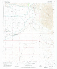 Download a high-resolution, GPS-compatible USGS topo map for Fortuna, AZ (1975 edition)