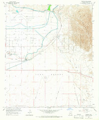 Download a high-resolution, GPS-compatible USGS topo map for Fortuna, AZ (1966 edition)