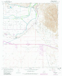 Download a high-resolution, GPS-compatible USGS topo map for Fortuna, AZ (1979 edition)