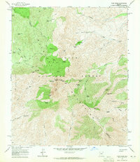 Download a high-resolution, GPS-compatible USGS topo map for Four Peaks, AZ (1965 edition)