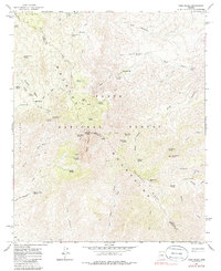 Download a high-resolution, GPS-compatible USGS topo map for Four Peaks, AZ (1986 edition)