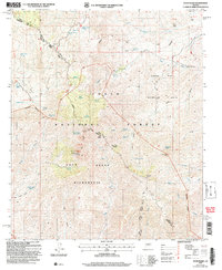 Download a high-resolution, GPS-compatible USGS topo map for Four Peaks, AZ (2007 edition)