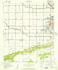 Download a high-resolution, GPS-compatible USGS topo map for Fowler, AZ (1957 edition)