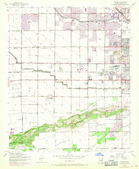 Download a high-resolution, GPS-compatible USGS topo map for Fowler, AZ (1968 edition)