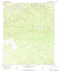 Download a high-resolution, GPS-compatible USGS topo map for Freezeout Mountain, AZ (1984 edition)