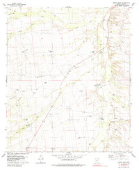 Download a high-resolution, GPS-compatible USGS topo map for Fresno Wash, AZ (1985 edition)