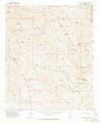 preview thumbnail of historical topo map of Yavapai County, AZ in 1964