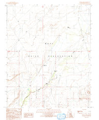 Download a high-resolution, GPS-compatible USGS topo map for Giants Chair, AZ (1991 edition)