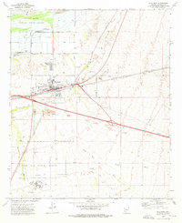 Download a high-resolution, GPS-compatible USGS topo map for Gila Bend, AZ (1976 edition)