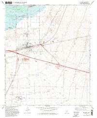 Download a high-resolution, GPS-compatible USGS topo map for Gila Bend, AZ (1983 edition)