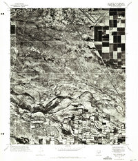preview thumbnail of historical topo map of Pinal County, AZ in 1971