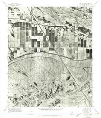 Download a high-resolution, GPS-compatible USGS topo map for Gila Butte SE, AZ (1972 edition)