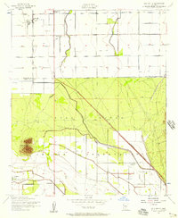 Download a high-resolution, GPS-compatible USGS topo map for Gila Butte, AZ (1957 edition)