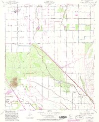 Download a high-resolution, GPS-compatible USGS topo map for Gila Butte, AZ (1982 edition)