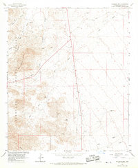 Download a high-resolution, GPS-compatible USGS topo map for Gillespie Mtn, AZ (1967 edition)