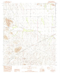 preview thumbnail of historical topo map of Maricopa County, AZ in 1984