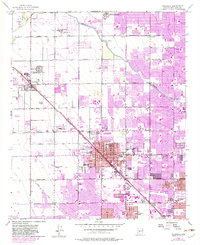 Download a high-resolution, GPS-compatible USGS topo map for Glendale, AZ (1983 edition)